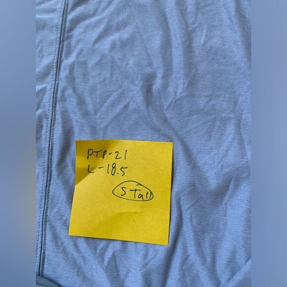 Old Navy Running Workout Athleisure Top Gray Lightweight Cinch Waist Size S Tall - Picture 7 of 9